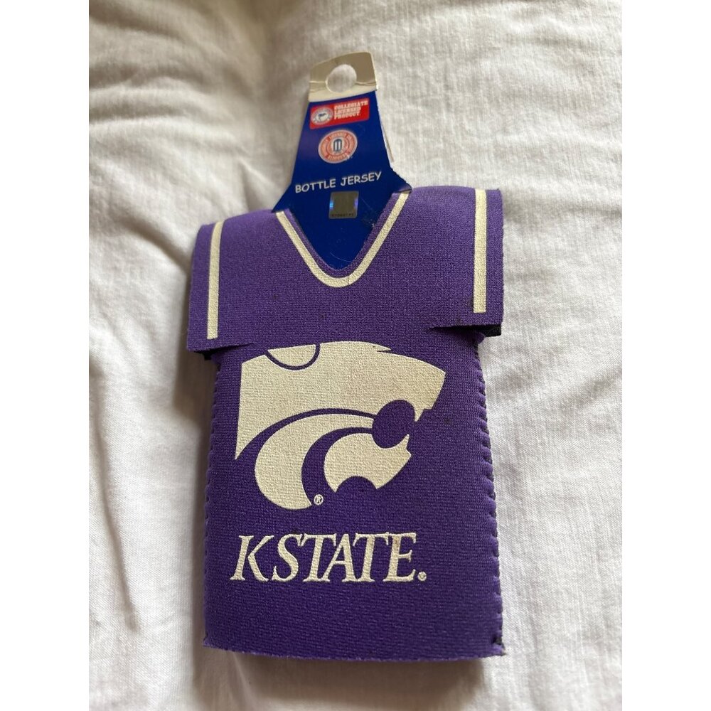 K-State Wildcats Purple Bottle Jersey Cooler